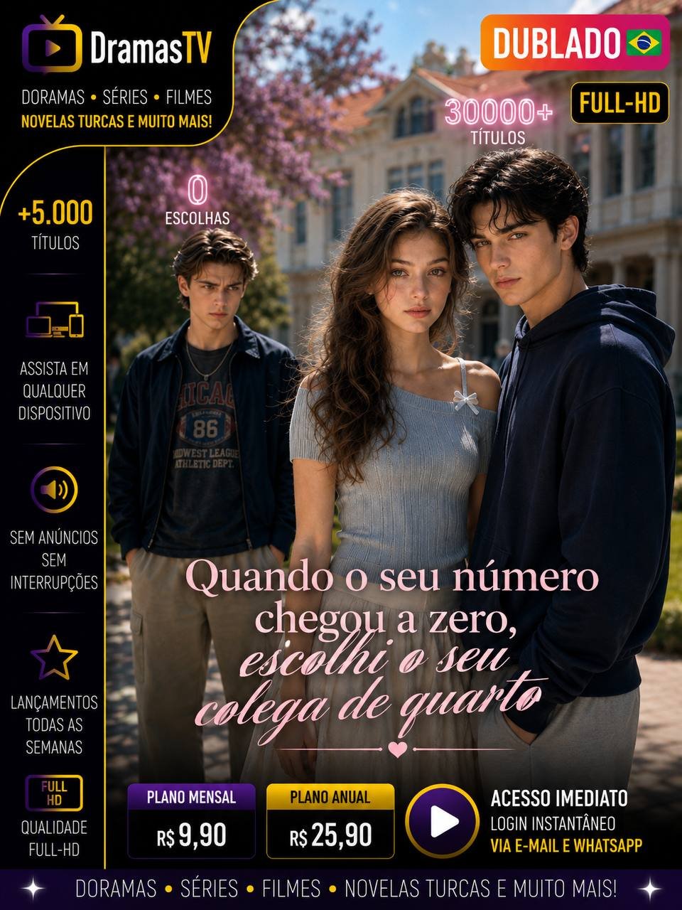 Capa de dorama disponível no catálogo Dramas TV