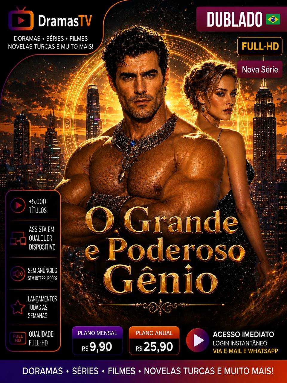 Capa de dorama disponível no catálogo Dramas TV