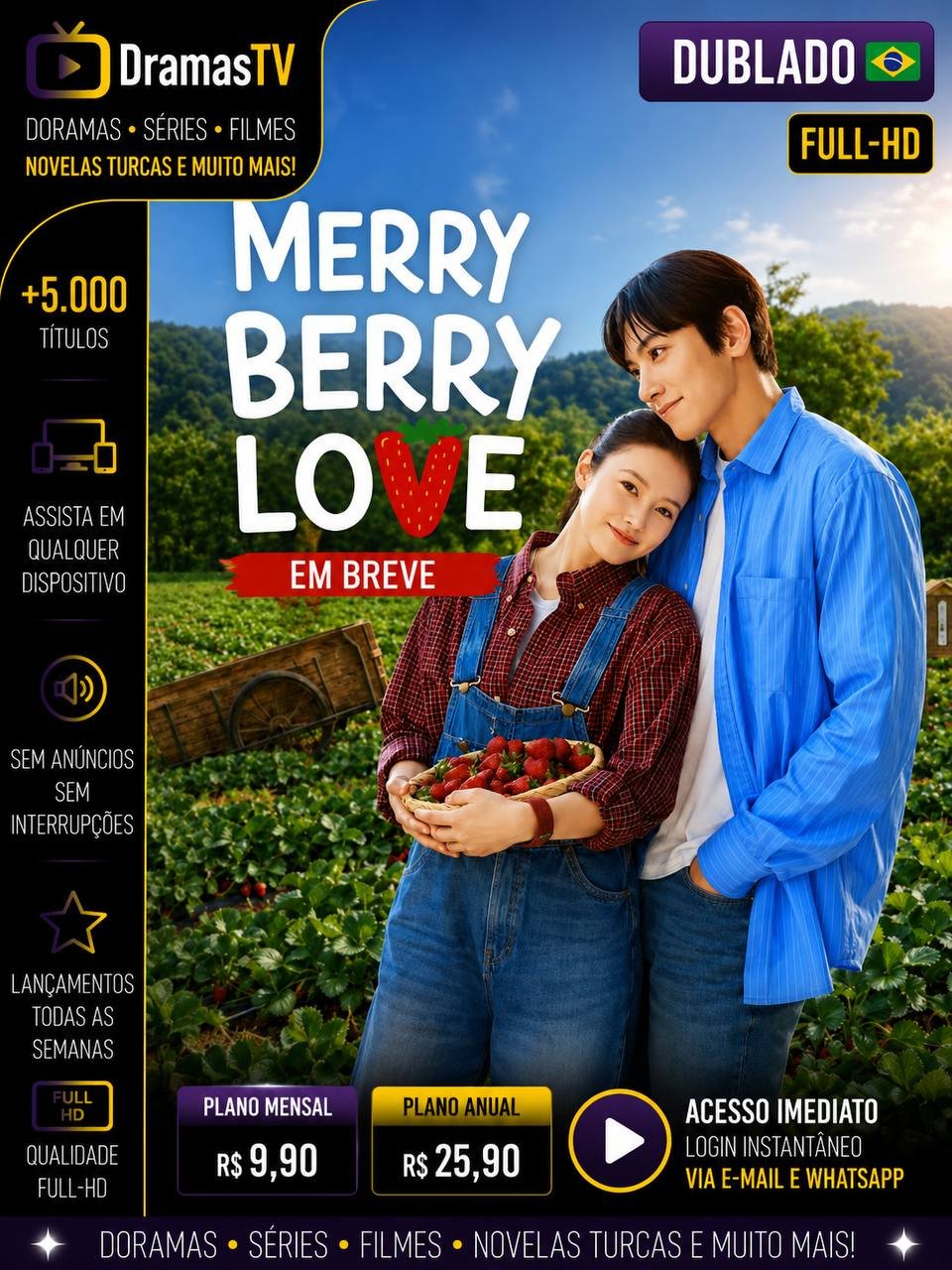 Capa de dorama disponível no catálogo Dramas TV