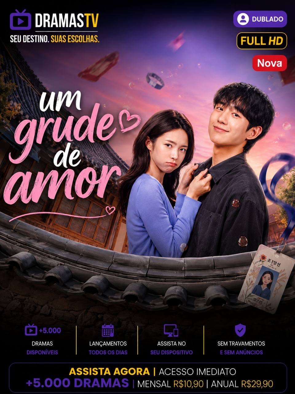 Capa de dorama disponível no catálogo Dramas TV